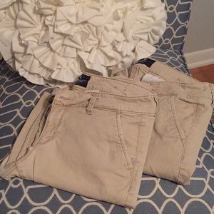 Two Pairs American Eagle Khaki Pants